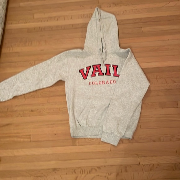 Vail Colorado hoodie red lettering - Picture 1 of 1
